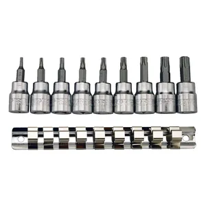 Juego de dados Torx marca Teng Tools para tornillos hexágonos internos