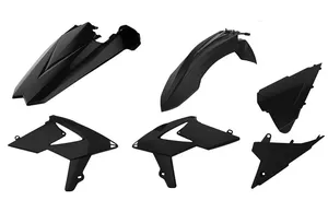 Kit de carroçaria - carenagem Standard enduro preto