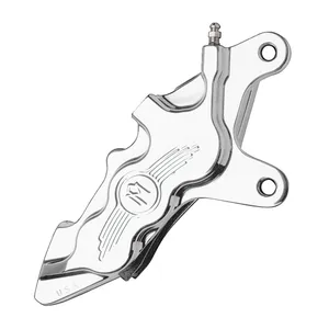 PM, pinza de 6 pistones 112x6b. Montaje directo, 11.5" derecha delantera. Cromo