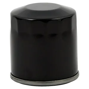MCS, filtro de aceite de rosca. Negro