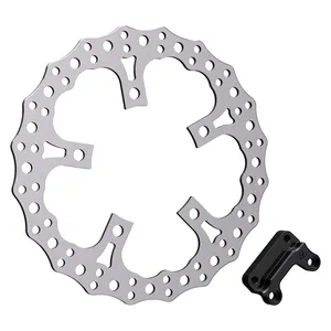 Arlen Ness, kit de rotor con montaje de radios Jagged de 13". Derecho delantero <span style="color: red;font-size: 0,5em">- PEDIDO ESPECIAL -</span>