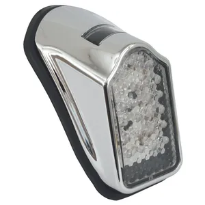 Luz trasera Mini LED Tombstone, cromada