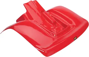 Replacement mudguard plastic - ATV - red