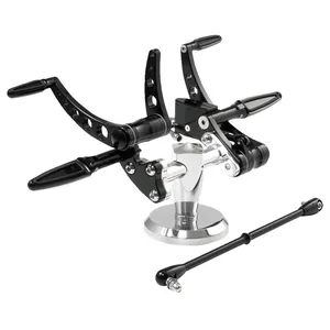 K-Tech, controles delanteros estilo clásico. Negro