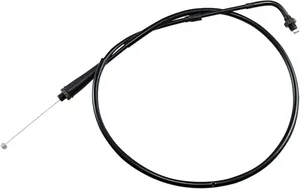 Cable de acelerador negro con funda de vinilo para motocicleta