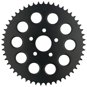 Piñón trasero de conversión de cadena 51t. Negro