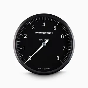 Motogadget, Chronoclassic 2 'Tacho Face'. 8000 RPM. Negro B
