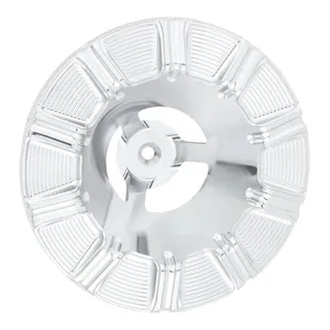 Arlen Ness, tapa de filtro de aire Velocity 10-Gauge 65°/90°. Cr <span style="color: red;font-size: 0,5em">- PEDIDO ESPECIAL -</span>