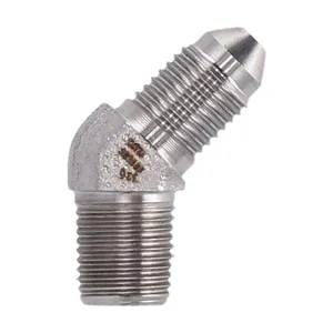 Racor adaptador Goodridge, 45 grados. SS
