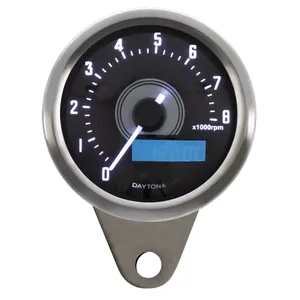 Velona, tacómetro de 60mm 18.000 RPM. Acero inoxidable pulido