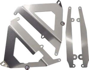 Radiator braces - Beta X-Trainer
