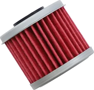Filtro de aceite cilíndrico de recambio para motocicleta