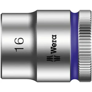 Wera Zyklop 3/8" llave de vaso - Métrica 16.0