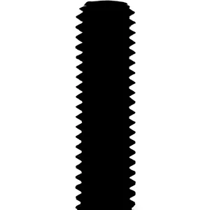 Tornillo allen 7/16-14 x 3/4 pulg. cromado