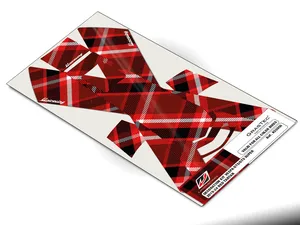 Kit de adhesivos decorativos para depósito de motocicleta Harley-Davidson