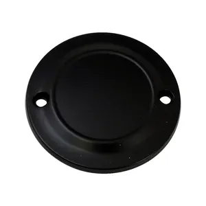 Cubierta de puntos escalonada 2 orificios. Negro