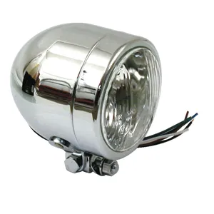 Faro individual H4 de 4". Cromado