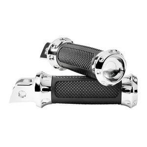 Performance Machine, estriberas de conductor Overdrive. Cromo