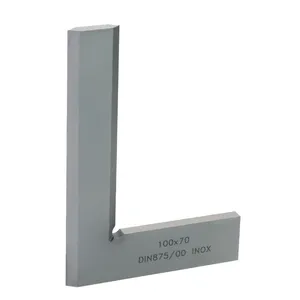 MIB, escuadra de posicionamiento, borde biselado. 150 x 100mm