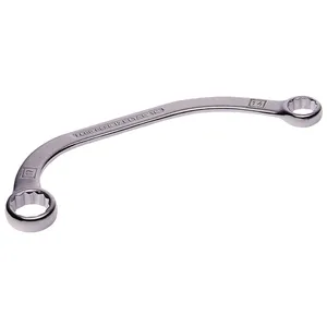 Izeltas, llave de caja curva. 7/16" x 1/2"