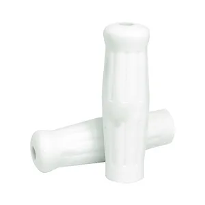 Empuñaduras vintage 7/8" blancas