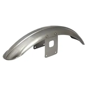 Guardabarros delantero estrecho estilo FX, XL L84-07. Acero en bruto, acanalado