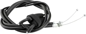 Black vinyl throttle cable - F/L, pair, Yamaha