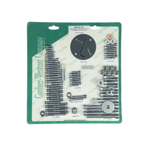 Juego de tornillos del motor, Allen cromado