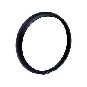 Anillo de adorno del faro principal. 5-3/4". Negro rugoso