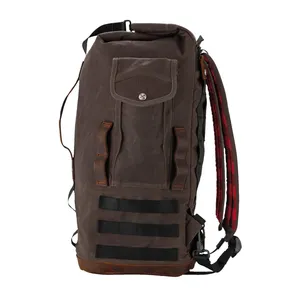 Burly Voyager mochila para barra de respaldo roble oscuro