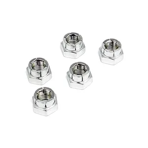 Tuerca de seguridad cromada (flexlock) 10/24 - 25 unidades