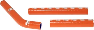 Kit de mangueiras de radiador - mangueiras silicone laranja