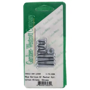 Juego de tornillos de control de manillar, botón cr