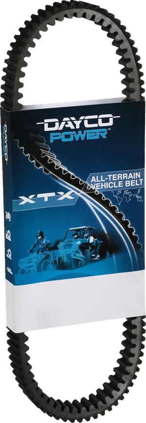 Correa de transmisión Power XTX para ATV vista lateral