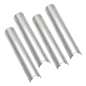 S&S, juego de clips retenedores/retenedores de varilla de empuje de 4.250". Acero inoxidable