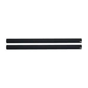 Juego de dos extensiones de colector de escape de 32 pulgadas en acabado negro mate