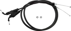 Cable de acelerador de vinilo negro