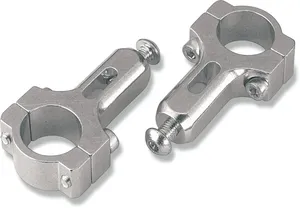 Abrazaderas de montaje de paramanos de aluminio 7/8"