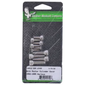 Kit de tornillos de control de manillar, Allen de acero inoxidable