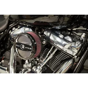 Kit de filtro de aire S&S Stealth, Air 1 negro
