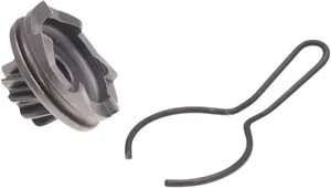 Piñón metálico de palanca de arranque de motocicleta