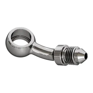 Conector Banjo Goodridge 7/16", 20 grados, 11mm. Acero inoxidable