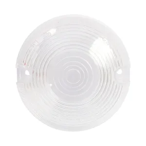 Lente de intermitente abombada. Transparente