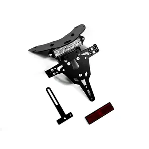 Soporte de matrícula Zieger Pro negro