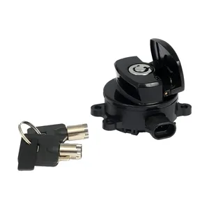 Interruptor de encendido 11-up, tipo bisagra lateral. Negro