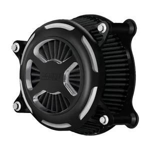Vance & Hines, kit de filtro de aire VO2 x. negro mate contrastado