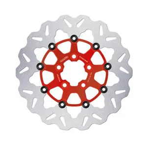 Disco de freno Galfer. Wave. Flotante. Rojo. 300x5mm