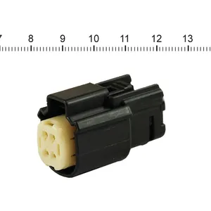 NAMZ, conector Molex MX-150. Negro, hembra, 4 pines