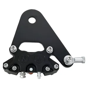 PM, Soporte de pinza trasera de 4 pistones, 11.5". Negro
