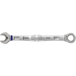 Llave de carraca Wera de boca abierta/cerrada 7/16" Joker - medidas US